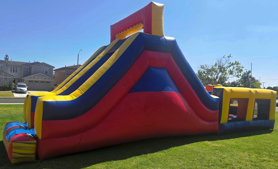 Obstacle course inflatable ready for party and event rentals